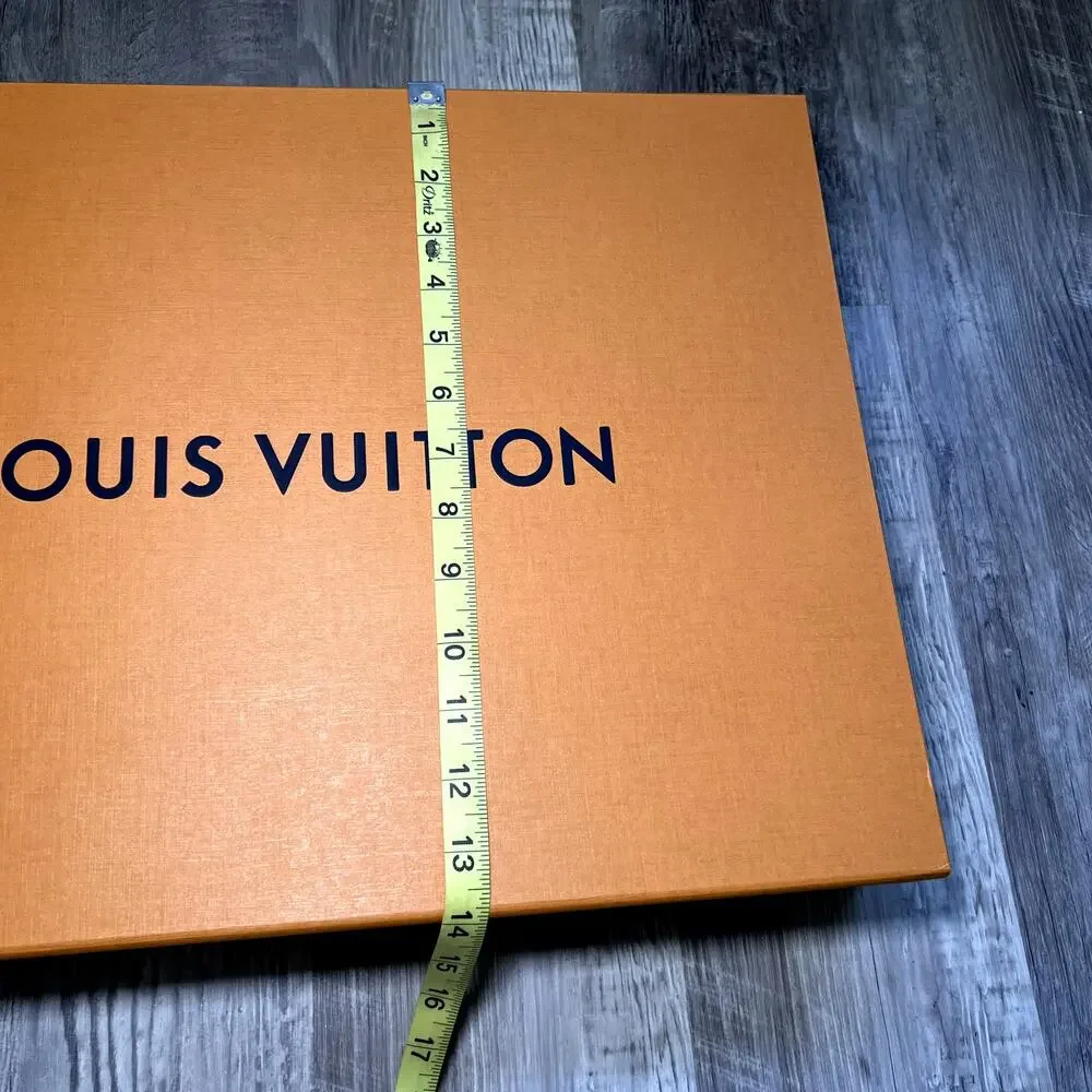 LOUIS VUITTON Orange Magnetic Storage Gift Box